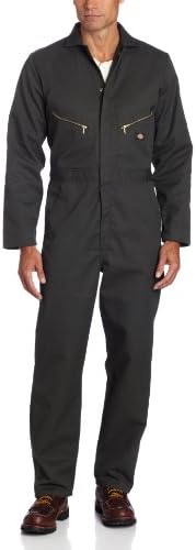 Dickies Men's Deluxe Blended Coverall Work Utility Coveralls (Pack of 1)