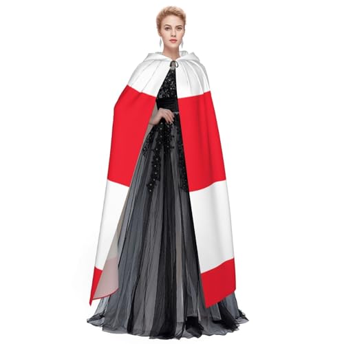 Cape à capuche Liban médiéval unisexe pour costume de cosplay