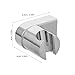 Homoyoyo Universal Shower Head Holder Handheld Shower Bracket Adjustable Shower Arm Mount No Tools Needed Stainless Steel Shower Head Attachment