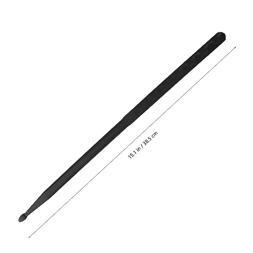 Par de baquetas de nylon negro antideslizantes miniatura 2