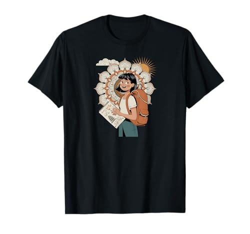 Soñando con India Mandala Adventure Camiseta