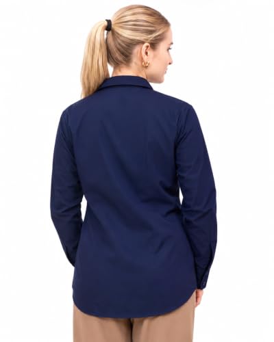 Image of ESTA Women Full Sleeve Stylish Western Official Formal Shirts Regular fit Shirts for Women