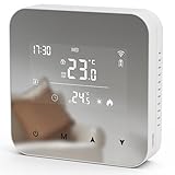 Smart Thermostat for Combi Boiler 2 Wire, Wired Wifi Thermostat Digital Programmable Heating...