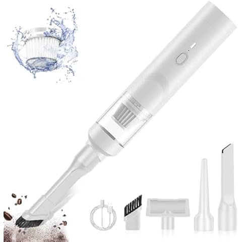 WE11DONE Handheld Vacuum, 13000Pa Cordless Handheld Vacuum, 120W High Power Wet and Dry Handheld Car Vacuum Cleaner with Multi-Nozzles, Compact Mini Home and Car Vacuum for Car Home Office Pet Cover