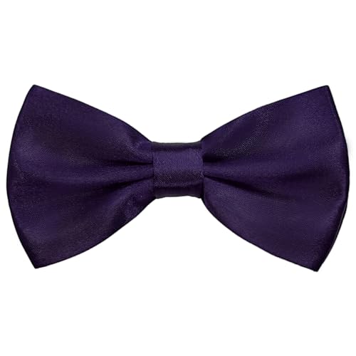 Image of Bow Tie for Men & Boys, Pre-Tied Bowtie Adjustable 9-18in, for Formal Tuxedo, Prom Party, Wedding