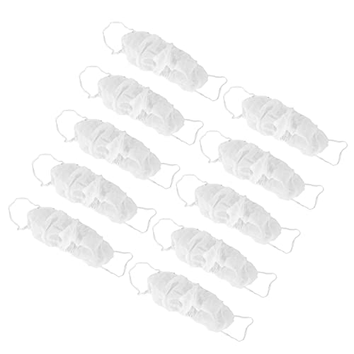 10pcs Disposable Bras Non Woven Fabric Disposable Beauty Salon Brassieres Top Underwear, Women's Disposable Bras Disposable Spa Top Underwear Brassieres Tops for Women(White) - Image 4