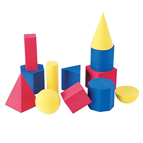 Formes géométriques en mousse Soft Foam Learning Resources, lot de 12