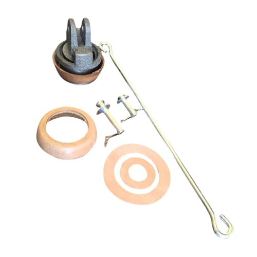 Sharplace Kolbenstangenersatz für Wasserpumpen, 75# Pitcher Pump Kolbenstange, Gartenpresse Saug-Aufhängungsstange Ersatz für Handpumpen, Blumenpumpen, Doppelhubpumpen, Spielplatz, PU-lederpolster