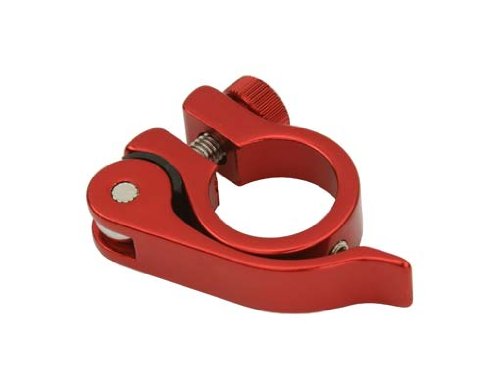 Lowrider Alloy Seat Post Clamp Outer Diameter 25.4 QR Red.