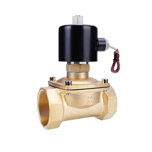 Électrovanne en laiton normalement ouverte 3/8 contre fuite eau gaz 24V
