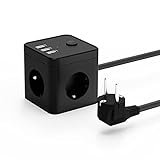 dreier steckdose anschließen 【Solide und langlebig】Das Gehäuse besteht aus hochmodernen 750 ℃ ​​V0 feuerhemmenden PC-Flammschutzmaterialien, die hohen Temperaturen standhalten und Brandgefahren wirksam ausschließen können. Feuerhemmendes Gehäuse und Phosphorbronze sorgen zusammen für überlegene Qualität.