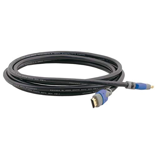 PRO SERIES HDMI CABLE (MACHO - MAL) (C-HM/HM/PRO-20) PREMIUM HIGH SPEED HDMI CABLE WITH ETHERNET, Black/White, único