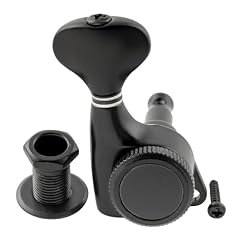 Musiclily Pro 6 en Ligne Ratio 18:1 Guitare Mécaniques Bloquante Locking Tuners Droitier Boutons G-Style pour Guitare électrique Style Strat Tele, Noir - Les Beatles, Paul McCartney, John Lennon, RIngo Starr, George Harrison Musiclily Pro 6 en Ligne Ratio 18:1 Guitare Mécaniques Bloquante Locking Tuners Droitier Boutons G-Style pour Guitare électrique Style Strat Tele, Noir – Image 4