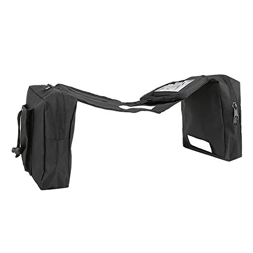 Alforja para motocicleta y ATV, bolsa lateral para equipaje para motos de nieve, bolsa de almacenamiento miniatura 2