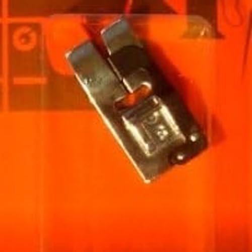 Pie para costura Janome con guía centro para puntada en canal miniatura 3