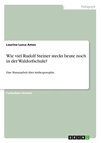 Wie viel Rudolf Steiner steckt heute noch in der Waldorfschule?: Eine Maturaarbeit über Anthroposophie (German Edition)