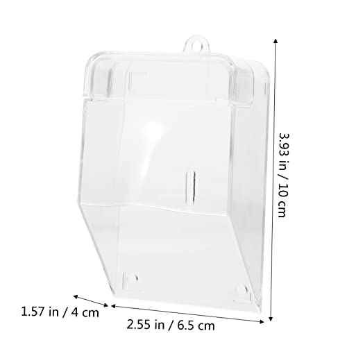 Homoyoyo Campainha Capa À Prova D'Água Capa De Campainha Externa Capa De Campainha Transparente Cap