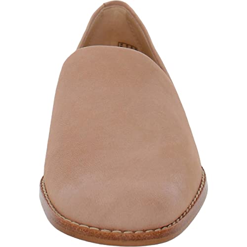 Image of Clarks Womens Pure Easy Leather Slip On Loafers Pink 6 Medium (B,M)