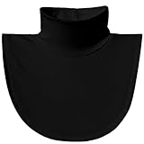 [Essentiel polyvalent pour le style]: Indispensable pour votre garde-robe, ce col roulé amovible en tricot améliore les tenues, que ce soit pour un look décontracté, professionnel ou des occasions spéciales, en s'adaptant parfaitement à divers styles.