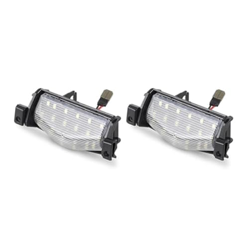 Luces de matrícula traseras para Mazda 3 y 2 con tecnología Canbus sin error de bombilla fundida