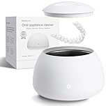 Zima Dental Pod | Ultrasonic Retainer Cleaner Machine | Aligner, Nightguard, Mouth Guard, Denture Cleaner (Arctic White)