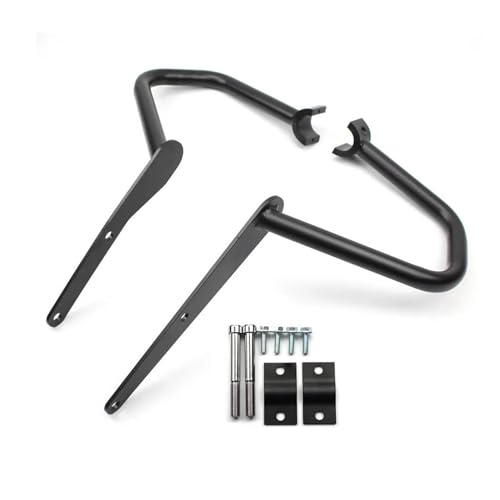 VTSGBLS Motorrad Für Y&amaha Für Racer Xv950r Xv950 2014-2017 Stoßstangen-Sturzbügel, Sicherheitspuffer Im Motorstil, Gepäckträger Zubehör