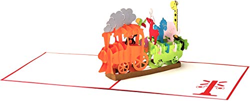 Biglietto tridimensionale di auguri di compleanno