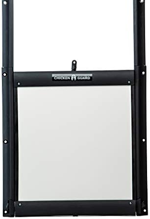 ChickenGuard Self Locking Chicken Coop Door, Predator Resistant Pop Hole Door, Chicken, Poultry Coop Accessories (Door only - Automatic Openers Sold Separately)
