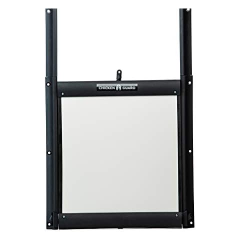 ChickenGuard® Chicken Coop Self Locking Door Kit, Predator Resistant Pop Hole Door Cover