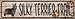 SMART BLONDE Silky Terrier Trail Novelty Mini Metal Street Sign MK-088