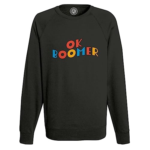 Sweat Shirt Homme OK Boomer Cadeau Humour Original Anniversaire Frère