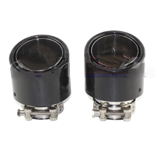 Cola de escape de fibra de carbono de 120 mm para lucir un estilo deportivo en ciudad 3