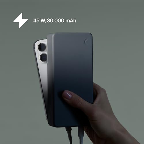 Power Bank Clemm 30000mAh con 3 Puertos y Cable USB-A a USB-C miniatura 2