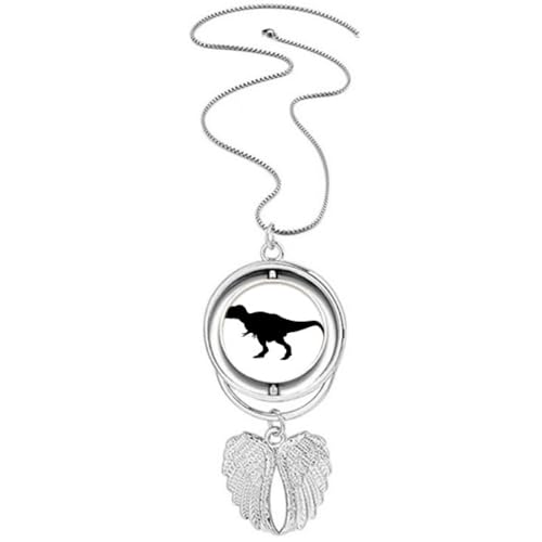 Collier ailes d'ange dinosaure anti-allergie résistant pour enfant actif