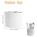 Toothbrush Holders for Bathrooms,Tooth Brush Holder for Bathroom Toothbrush and Toothpaste Holder（White, 1 Pcs）