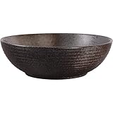 Function Función del producto】: El tazón tiene una gran capacidad, que es adecuado para tazones de sopa y platos grandes, que realzan la belleza de los ingredientes, para que pueda concentrarse en la comida que está frente a usted.