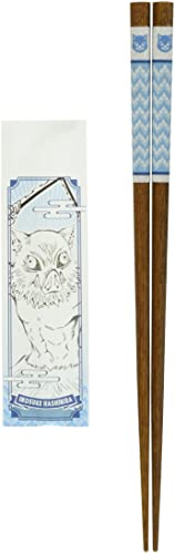 金正陶器 鬼滅の刃 嘴平伊之助 塗箸 L 約23cm 和紙巻 073553 ブラウン