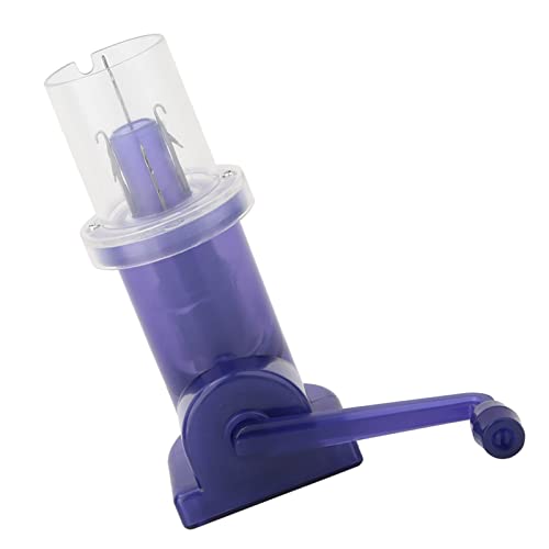 Sonew Máquina de tricô Icord, carretel de tricô doméstico DIY com clipe, máquina de tricô fácil de o