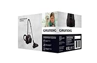 Grundig, VCC 3850 A Bodenstaubsauger mit Beutel, 800W, 2,1 L, Schwarz/Rot – Ansicht 5