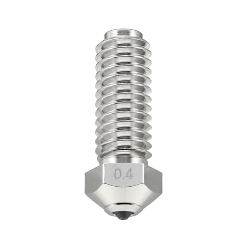 Boquilla de carburo de tungsteno 0,4 mm para impresoras 3D Kobra 3 y S1 con cobre de alta conducción