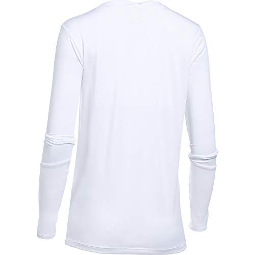 Under Armour Locker Long-Sleeve T-Shirt, White (100)/ Graphite, Medium