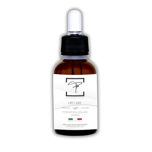 Lipo Dry Fosfatidilcolina Pura – Suero anticelulítico fuerte y reafirmante para el cuerpo, 50 ml, fabricado en Italia