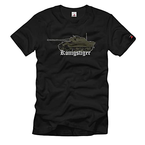 T-shirt militaire WH SdKFZ 182 VI AUSF B pour rassemblements historiques