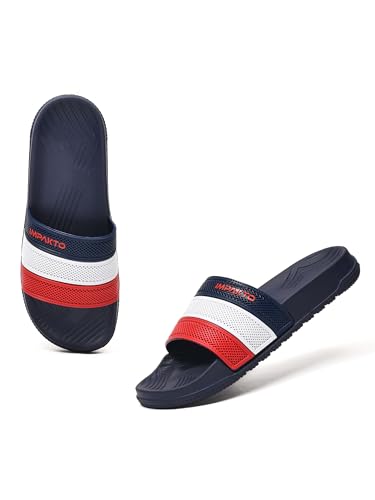 Impakto Men’s Casual Flip Flop | Cushioned Comfort Slip-On Slipper | Lightweight EVA Sole | Sliders for Home & Outdoor Use | Everyday Essentials
