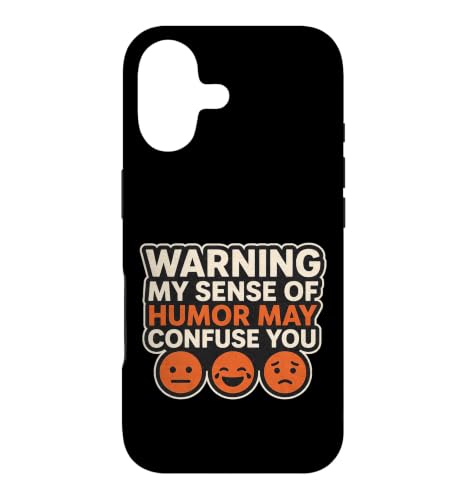 Warning My Sense Of Humor May Confuse You ��� �X�}�z�P�[�X iPhone 17 �p
