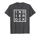 Elegante Camiseta Indie Rock Camiseta, Hombre, Jaspeado Oscuro, L