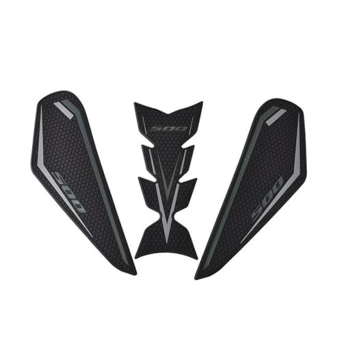 Rodilleras para tanque Kawasaki Z500 rutas bajo la lluvia pegatinas impermeables