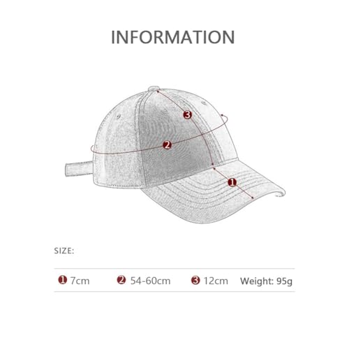 Gorras de Béisbol con Estampado de Cuadros Ajustables miniatura 2