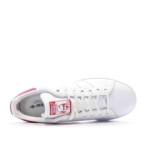 adidas Stan Smith Girls' White/Pink Sneakers4