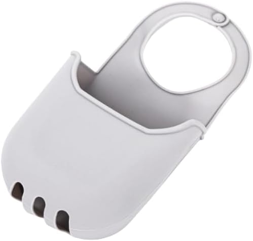 Minicoco Kitchen Sink Sponge Holder Kitchen Sink Caddy for Sponge Holder Hanging Basket Storage Portable Sink Caddy Kitchen Sink Organizer Drain Basket Kitchen Accessories